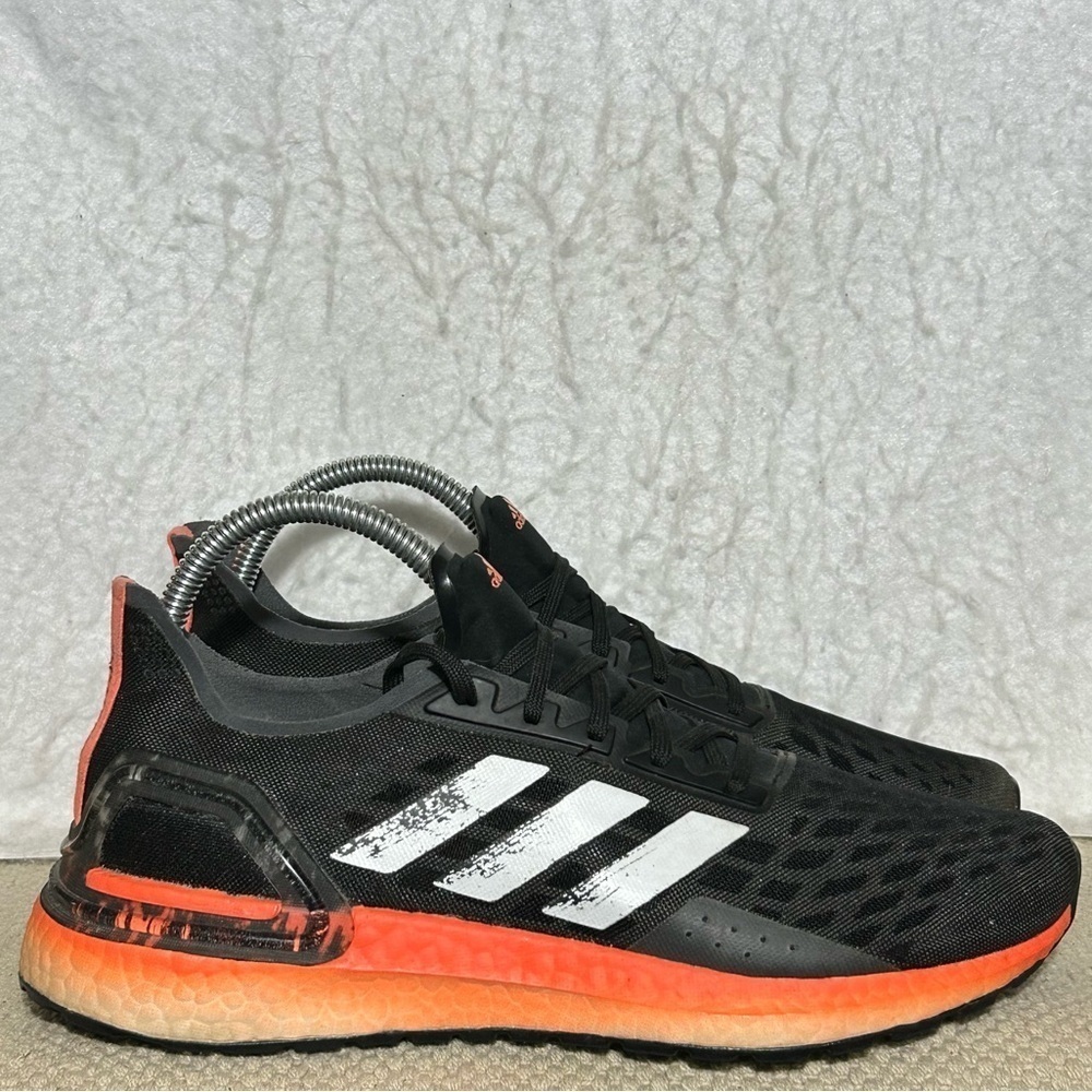 Adidas Womens UltraBoost PB Black Coral Running Athletic Sneakers Shoes SZ US 8